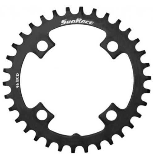 Sunrace Crmx Kettingblad Bcd-96 Mm Staal 32T Zwart