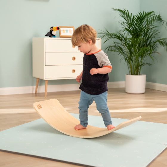 Laad de afbeelding in de Gallery-viewer, Tp Toys Active-Tots Houten Balansbord Vanaf 12 Maanden
