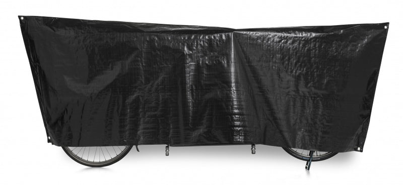Laad de afbeelding in de Gallery-viewer, Vk Fietsbeschermhoes Tandem 300 X 110 Cm Zwart

