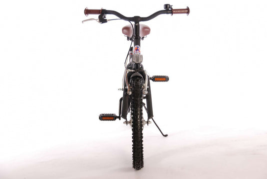 Volare Black Cruiser 18 Inch 27 Cm Jongens Terugtraprem Matzwart