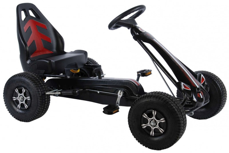 Laad de afbeelding in de Gallery-viewer, Volare Go Kart Racing Car Groot Met Luchtbanden
