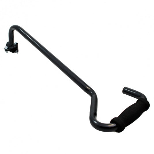 Pexkids Duwstang Fietstrainer 67 Cm Staal Zwart