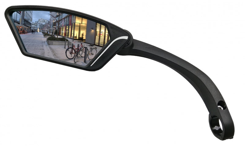 Laad de afbeelding in de Gallery-viewer, Vwp Fietsspiegel Verstelbaar E-Bike 12 Cm Links Zwart
