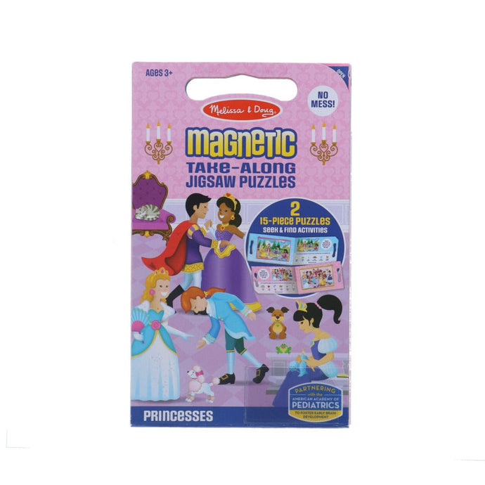 Melissa & Doug Melissa & Doug Magneetpuzzel Princess 2X 15 Stukjes