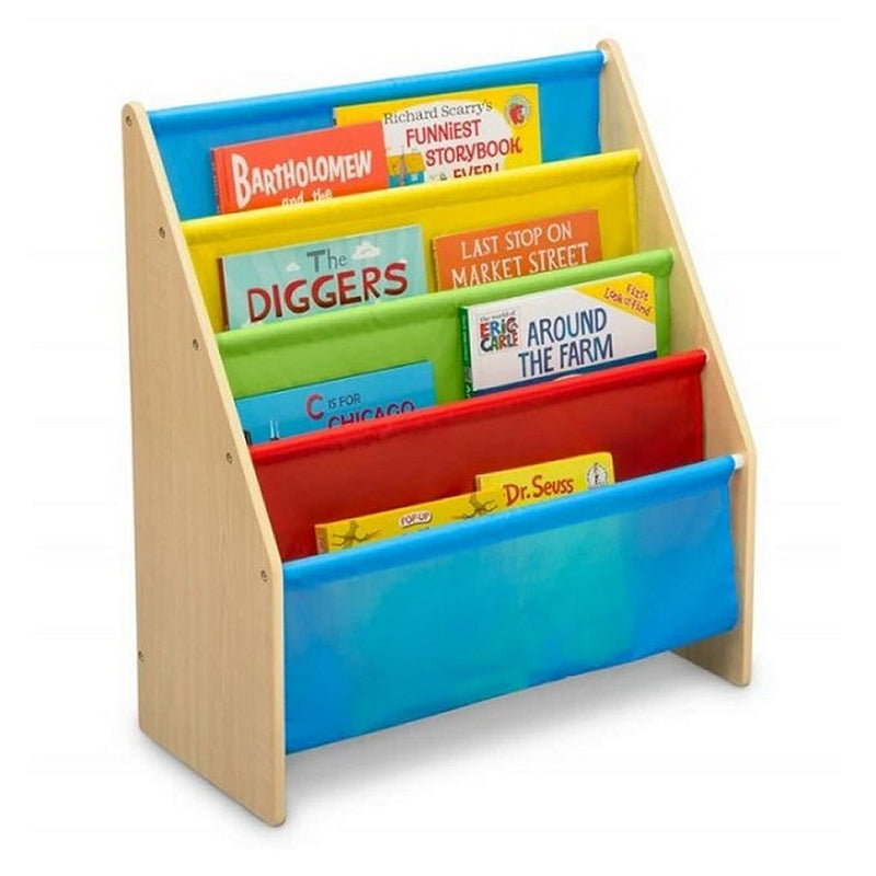 Laad de afbeelding in de Gallery-viewer, Delta Children Tb84452Gn Houten Boekenrek Multicolor
