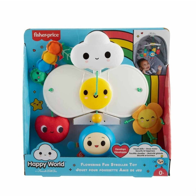 Laad de afbeelding in de Gallery-viewer, Fisher Price Happy World Kinderwagenhanger
