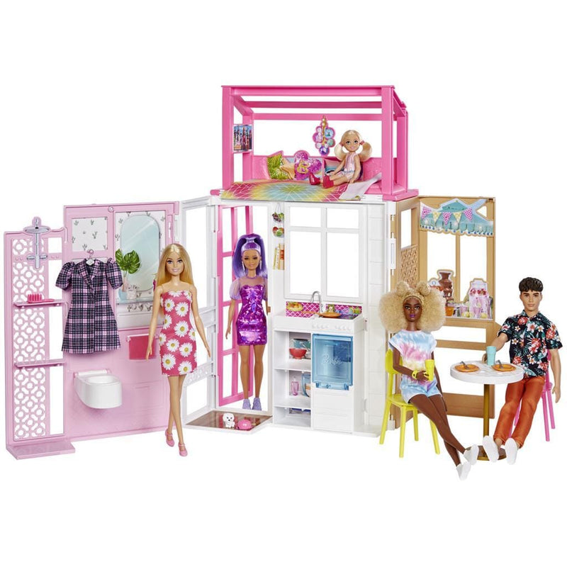 Laad de afbeelding in de Gallery-viewer, Barbie Huis Met Pop
