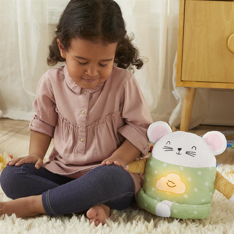 Laad de afbeelding in de Gallery-viewer, Fisher Price Meditatie Knuffel Muis + Licht En Geluid
