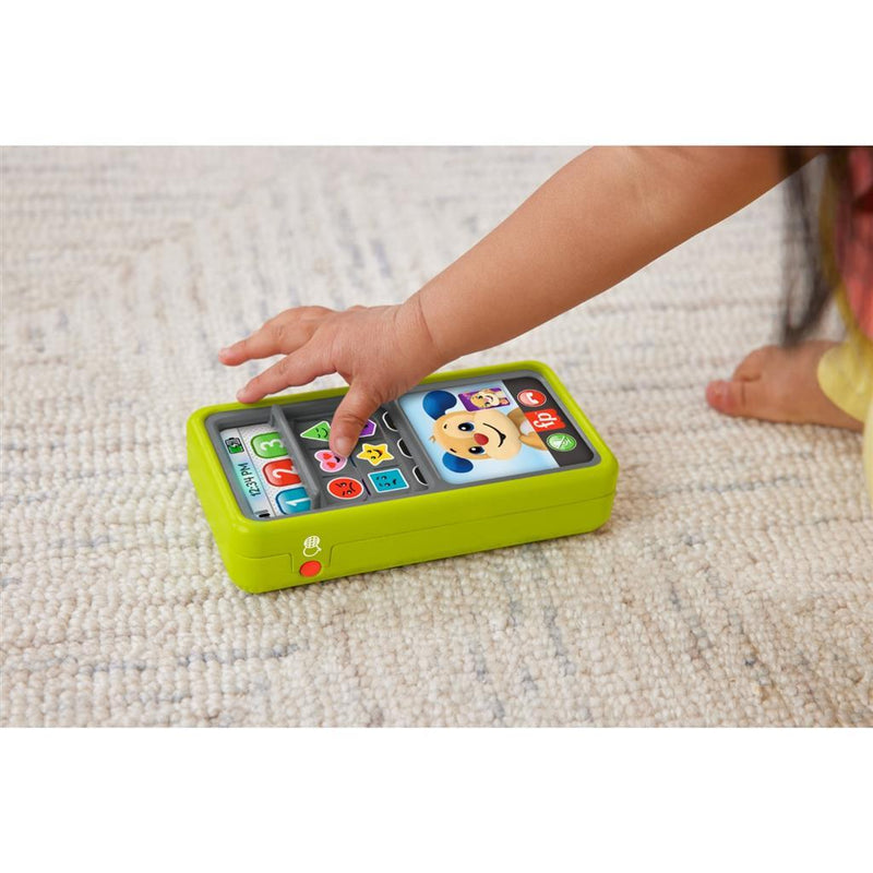 Laad de afbeelding in de Gallery-viewer, Fisher Price 2In1 Slepen En Leren Smartphone + Licht En Geluid
