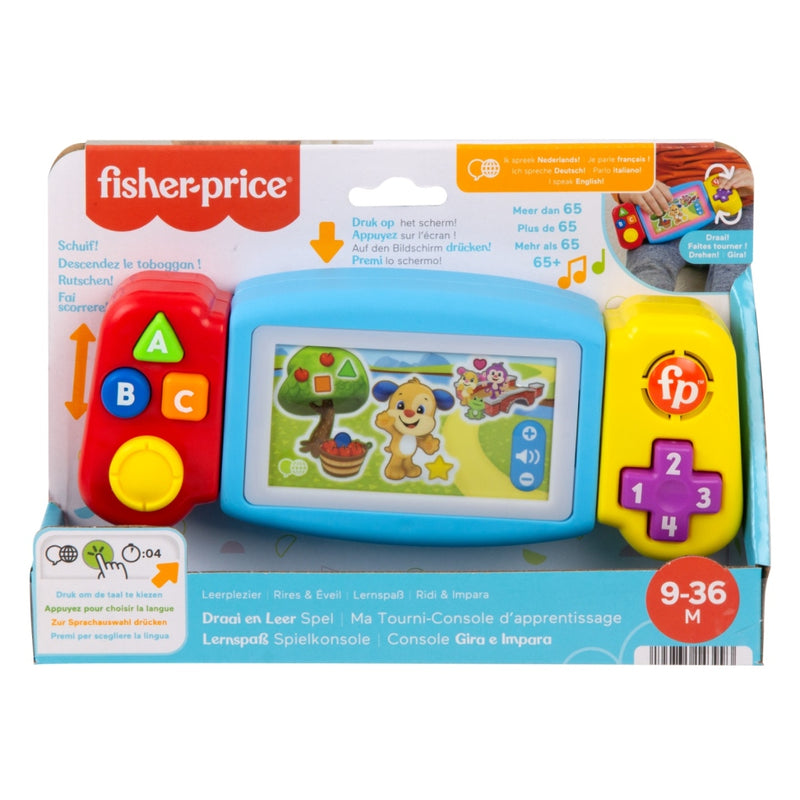 Laad de afbeelding in de Gallery-viewer, Fisher Price Leerplezier Draai En Leer Spel + Licht En Geluid
