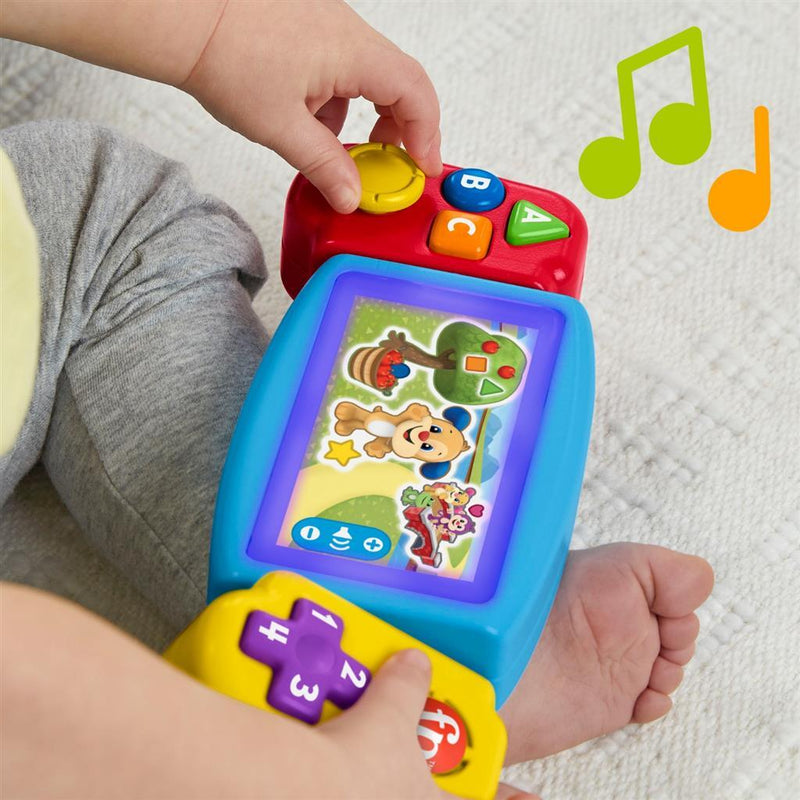 Laad de afbeelding in de Gallery-viewer, Fisher Price Leerplezier Draai En Leer Spel + Licht En Geluid
