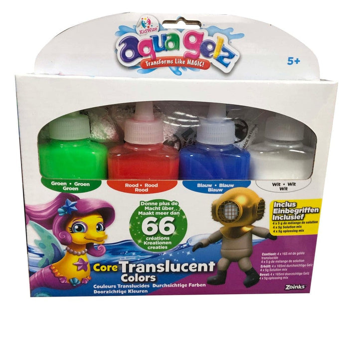 Basic Kidwize Aqua Gelz Translucent Colors Set 8-Delig