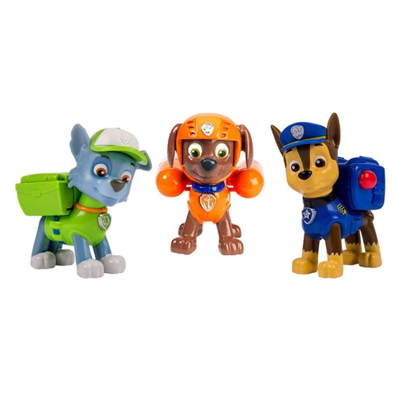 Laad de afbeelding in de Gallery-viewer, Paw Patrol Action Pack 3 Pups Rocky, Zuma En Chase
