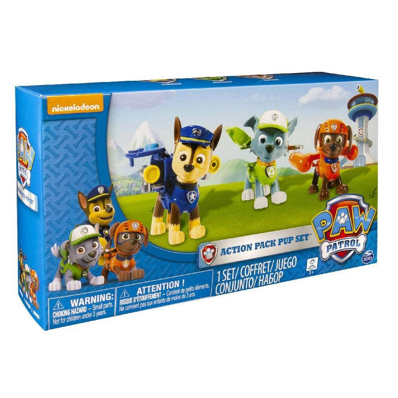 Laad de afbeelding in de Gallery-viewer, Paw Patrol Action Pack 3 Pups Rocky, Zuma En Chase
