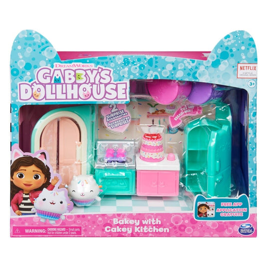 Spin Master Gabbys Dollhouse Bakey With Cakey Kitchen