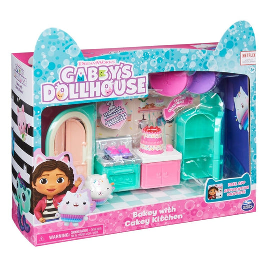 Spin Master Gabbys Dollhouse Bakey With Cakey Kitchen