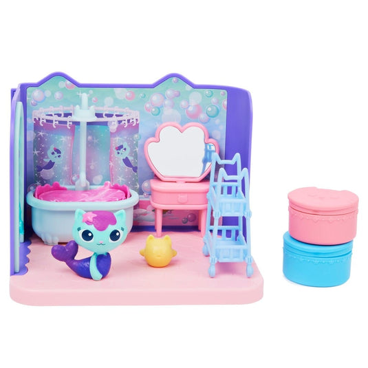 Spin Master Gabbys Dollhouse Mercats Primp And Pamper Badroom