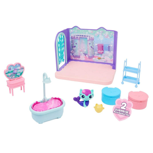 Spin Master Gabbys Dollhouse Mercats Primp And Pamper Badroom