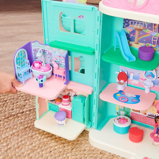 Spin Master Gabbys Dollhouse Mercats Primp And Pamper Badroom