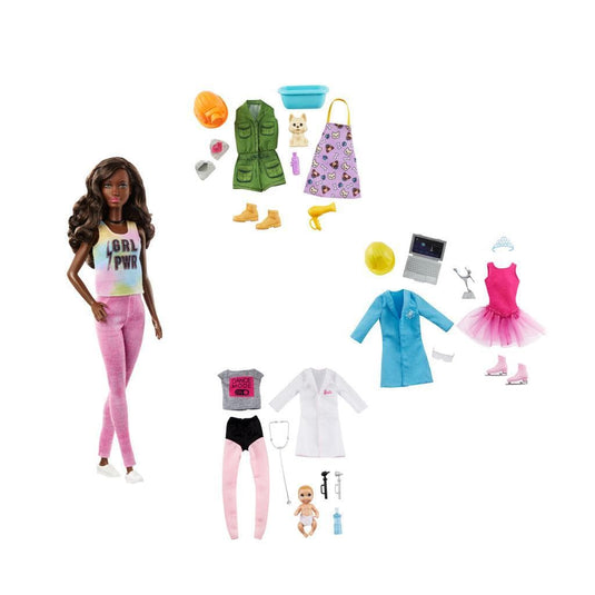 Barbie Carrierepop You Can Be Anything + Accessoires