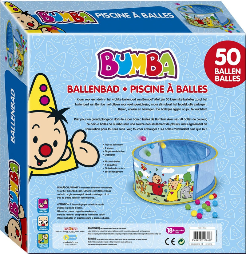 Laad de afbeelding in de Gallery-viewer, BUMBA: BALLENBAD MET 50 BALLEN, Ø 73CM
