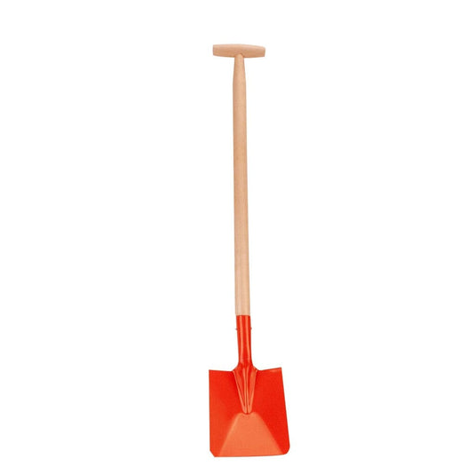Merkloos Metalen Schep Met Houten Steel 89 Cm Assorti