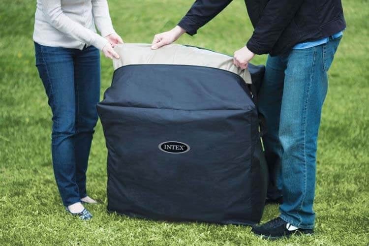 Laad de afbeelding in de Gallery-viewer, Intex Purespa Bubbel - Opblaasbare Spa 4 Persoons
