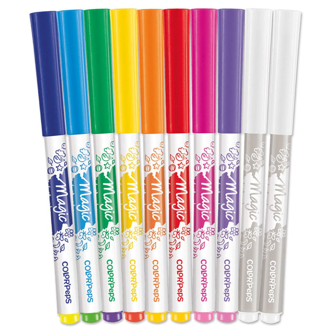 Maped Color'Peps Magic Viltstiften 8 Kleuren + 2 Magic Stiften