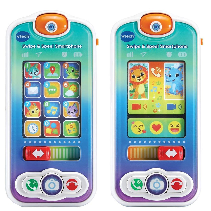 Laad de afbeelding in de Gallery-viewer, Vtech Baby Swipe En Speel Smartphone + Licht En Geluid
