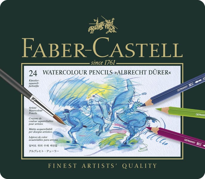 Laad de afbeelding in de Gallery-viewer, Faber Castell Fc-117524 Aquarelpotlood Faber-Castell Albrecht Dã¼Rer Etui Ã 24 Stuks
