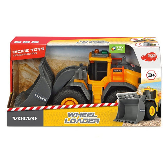 Dickie Toys Volvo Bulldozer + Licht En Geluid