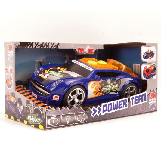 Basic Euro Play Power Team Beat Speed Auto + Licht En Geluid