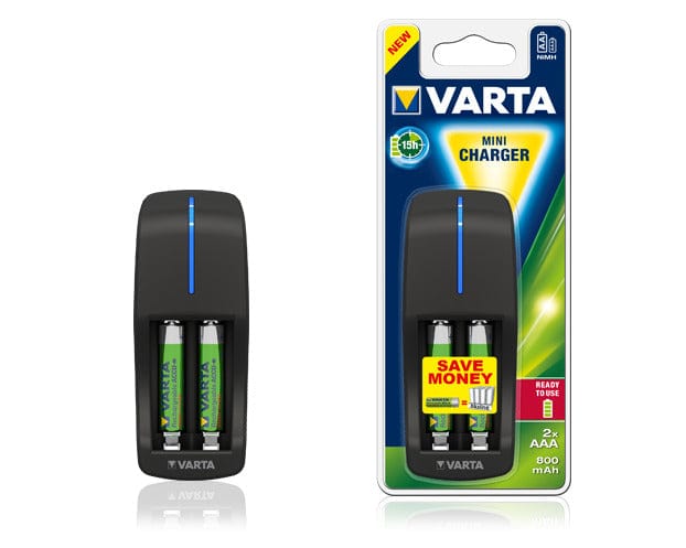 Laad de afbeelding in de Gallery-viewer, Varta Mini Charger 800 Mah Batterijlader
