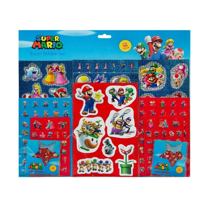 Super Mario Sticker Set