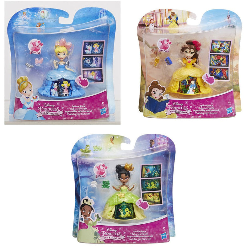 Laad de afbeelding in de Gallery-viewer, Disney Princess Hasbro Disney Princess Mini Prinses Draai Een Verhaal Assorti
