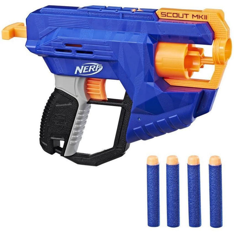 Laad de afbeelding in de Gallery-viewer, Nerf N-Strike Elite Scout Mkii + 4 Darts
