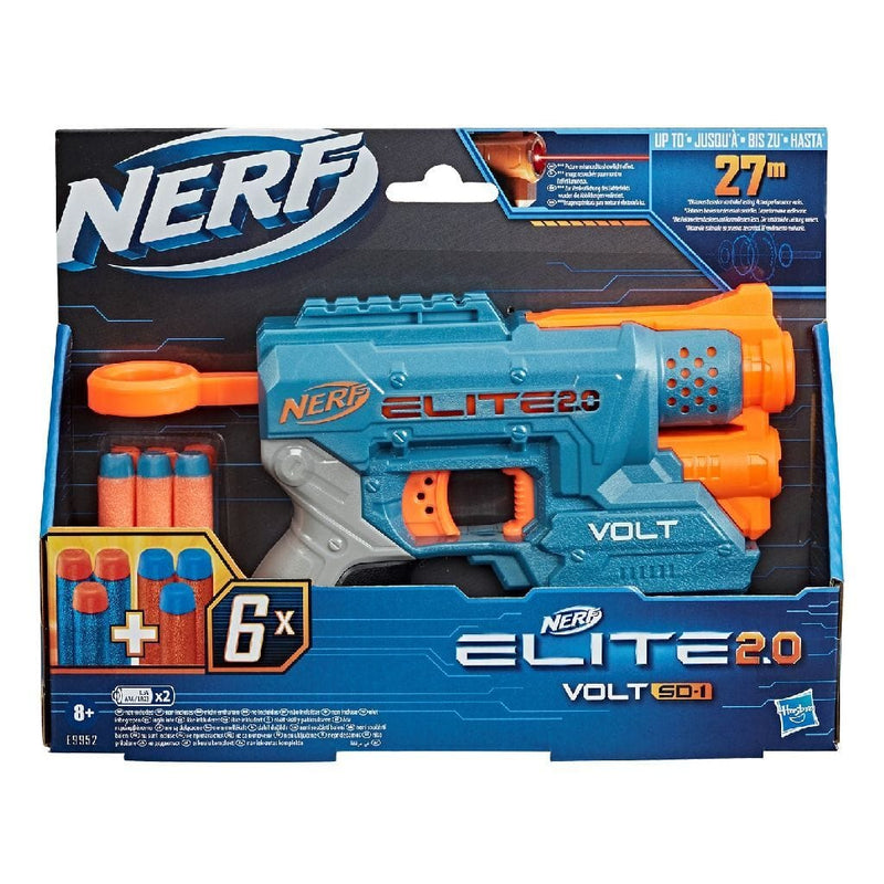 Laad de afbeelding in de Gallery-viewer, Nerf Elite 2.0 Volt Sd 1 Blaster + 6 Darts + Licht
