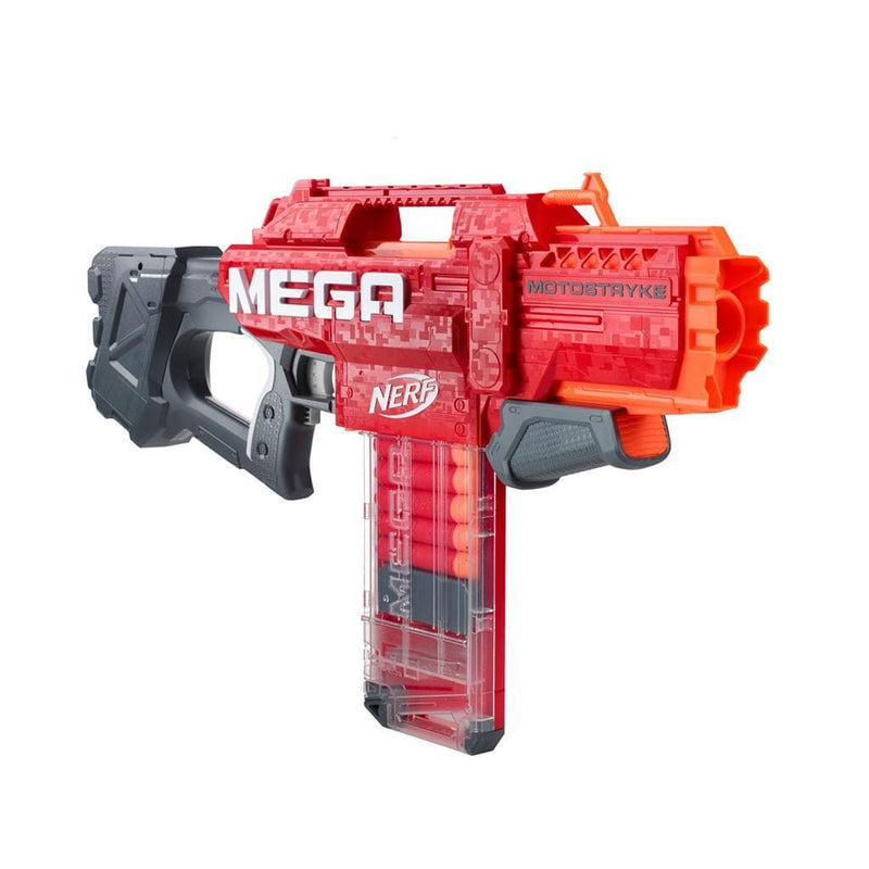 Laad de afbeelding in de Gallery-viewer, Nerf Mega Motostryke Blaster + 10 Darts
