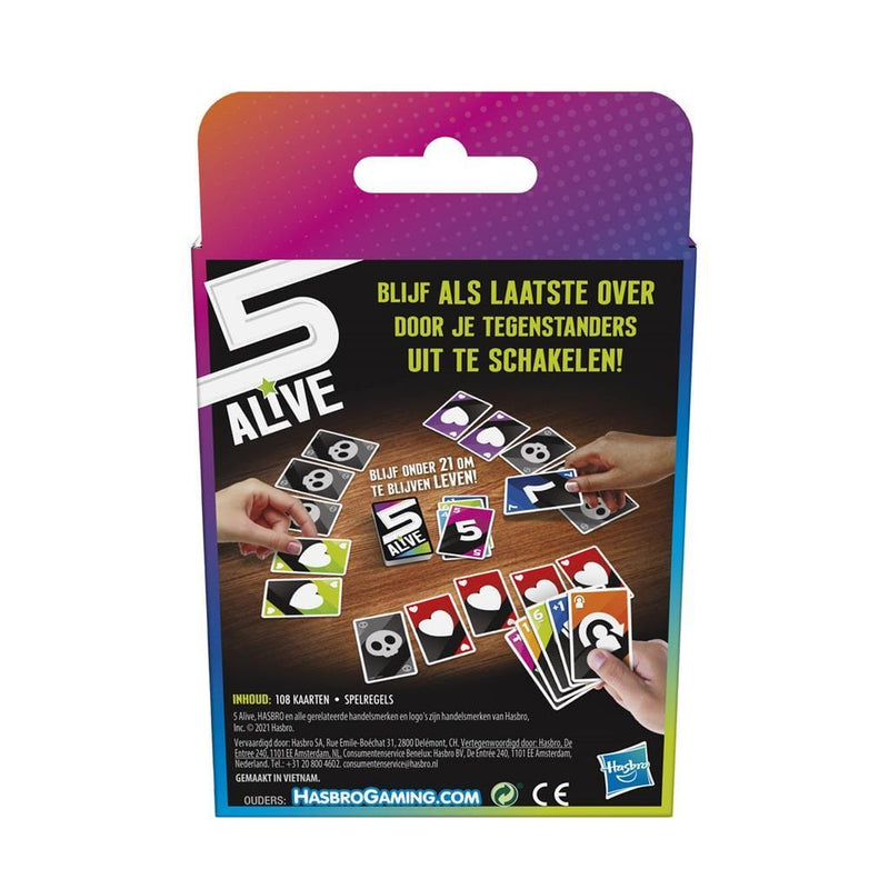 Laad de afbeelding in de Gallery-viewer, Hasbro Gaming 5 Alive Kaartspel
