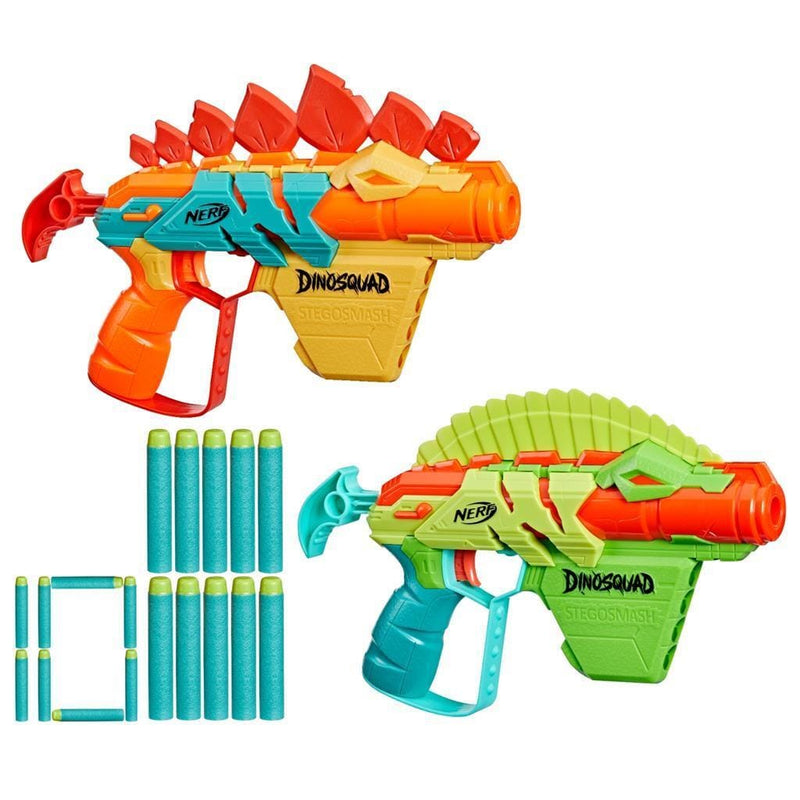 Laad de afbeelding in de Gallery-viewer, Nerf Dinosquad Stego-Duo Pack
