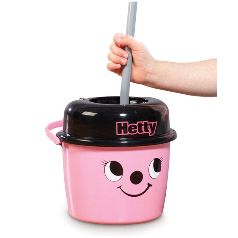 Laad de afbeelding in de Gallery-viewer, Basic Numatic Little Helper Little Hetty Mop En Emmer Roze
