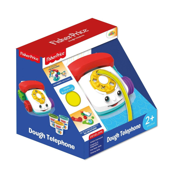 Fisher Price Klei Telefoon Met 3 Portjes Klei