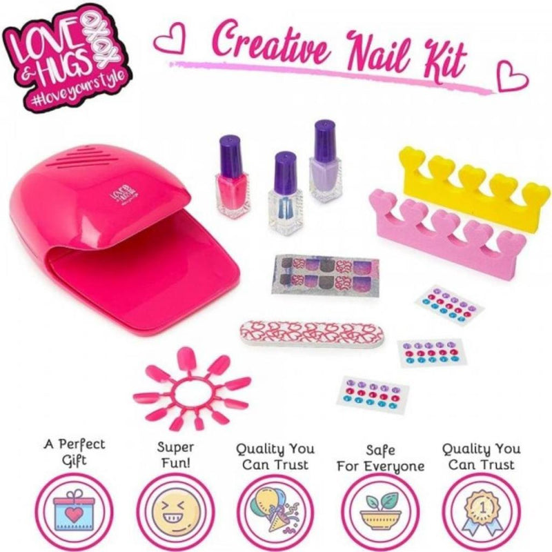 Laad de afbeelding in de Gallery-viewer, Overige Merken Love And Hugs Manicure-Pedicure Set
