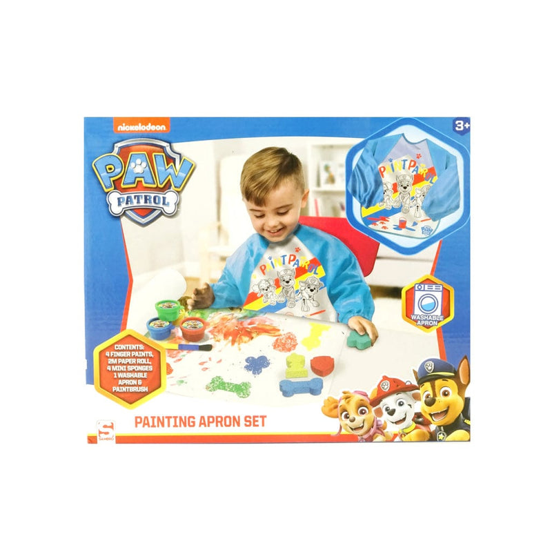 Laad de afbeelding in de Gallery-viewer, Paw Patrol Vingerverfset Met Schort Blauw
