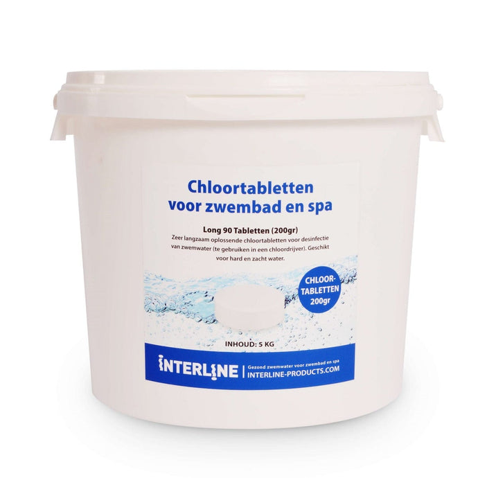 Interline Chloortabletten - Long90 200Gram/5Kg