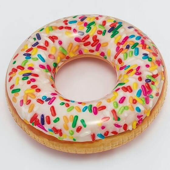 Laad de afbeelding in de Gallery-viewer, Intex Opblaasbare Sprinkles Donut
