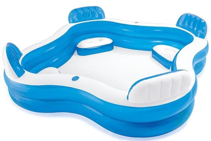 Intex Opblaasbaar Zwembad Met Stoeltjes