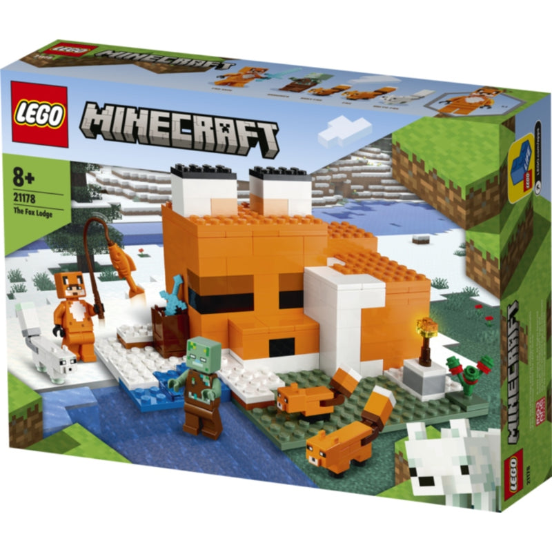 Laad de afbeelding in de Gallery-viewer, Lego Minecraft 21178 De Vossenhut
