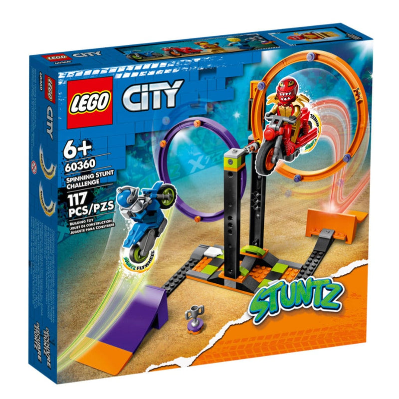 Laad de afbeelding in de Gallery-viewer, Lego City Stuntz 60360 Spinning Stunt Uitdaging
