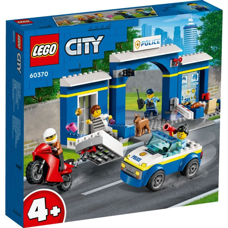 Laad de afbeelding in de Gallery-viewer, Lego City 60370 Achtervolging Politiebureau
